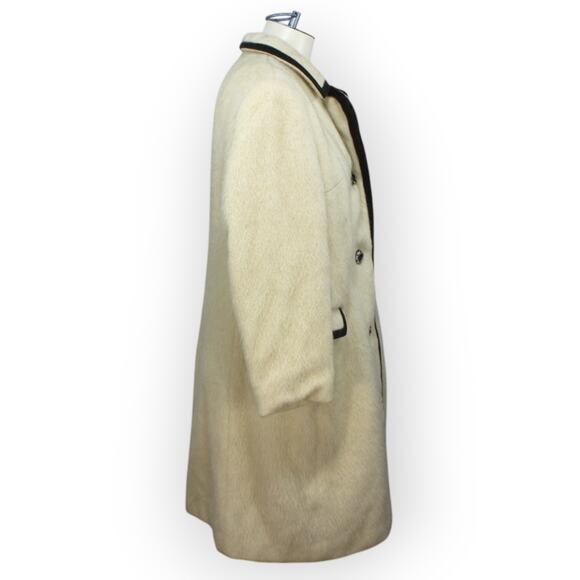 Vintage Miss Lodenfrey Coat Small/Medium Austrian Mohair Wool Ornate Buttons - Picture 12 of 16